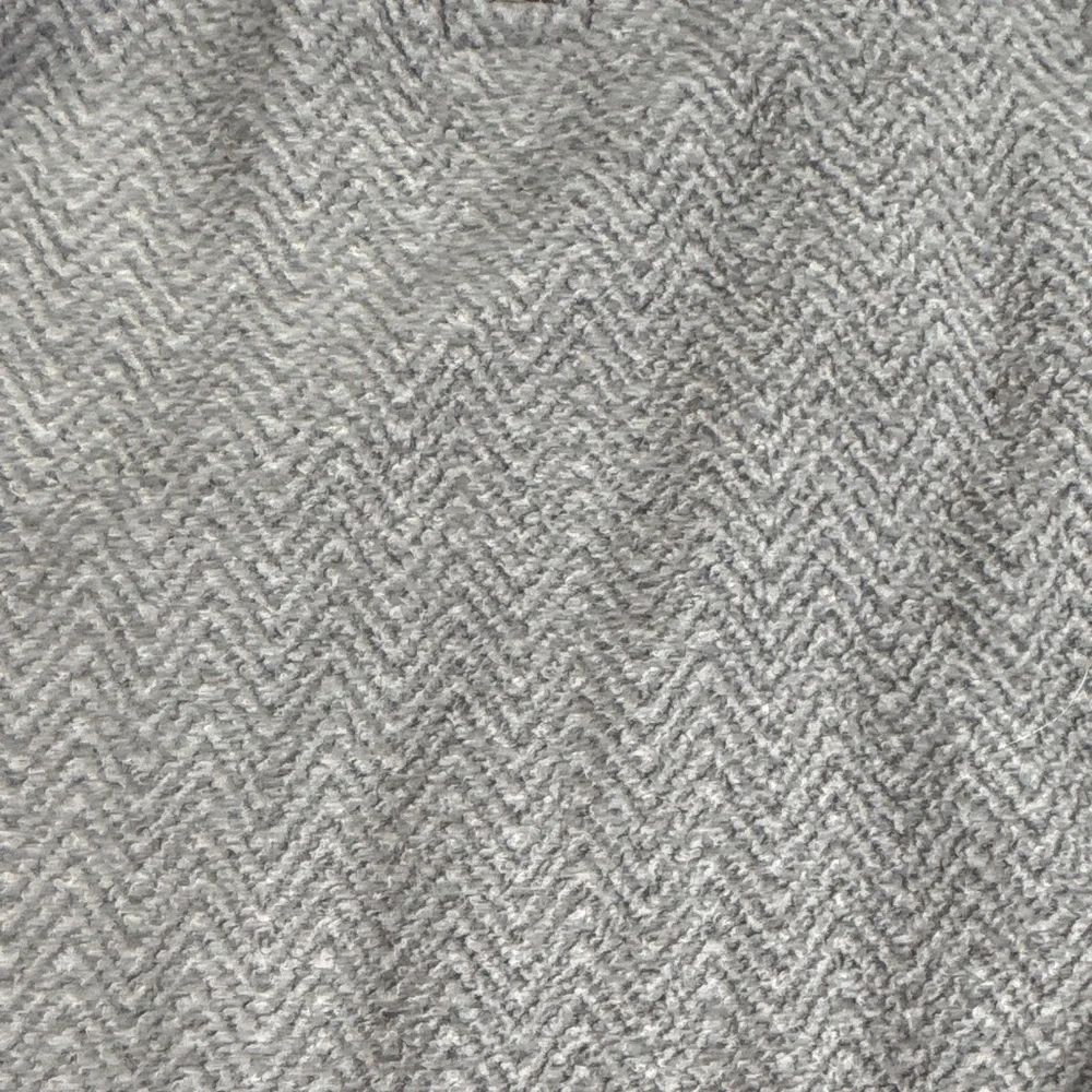 London Fog Sherpa Lined Light Gray Quarter Zip Sweater